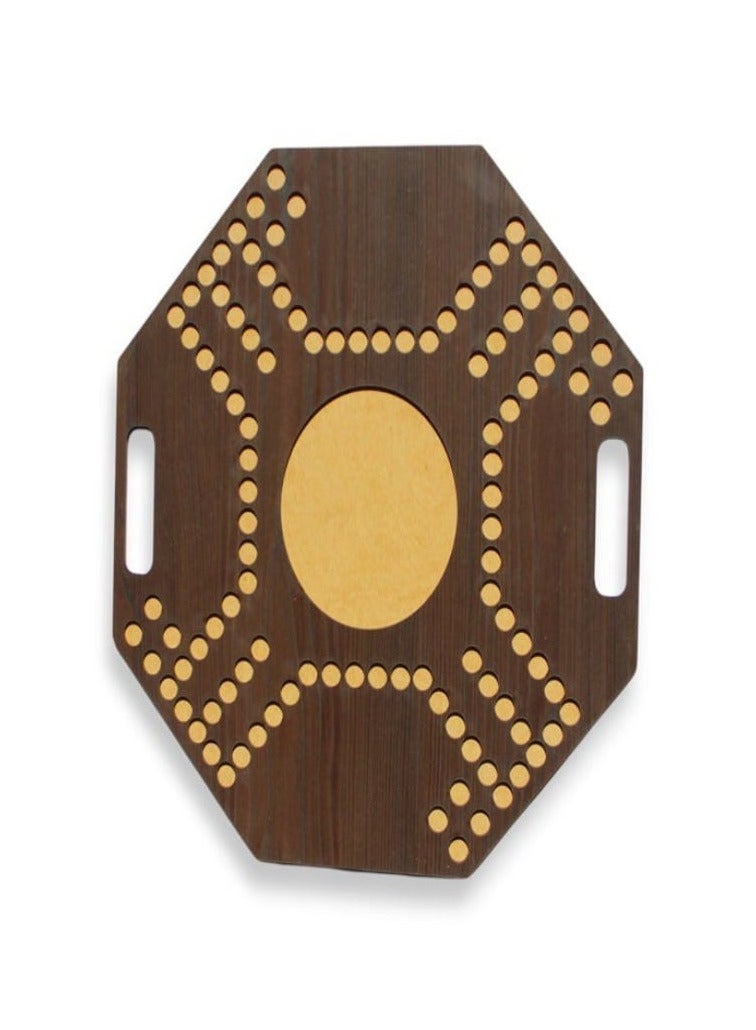 Jackaroo Board Game - Wooden Board - A fun, competitive and entertaining game for 2-4 players. Plagger cards for all games. - Image 2
